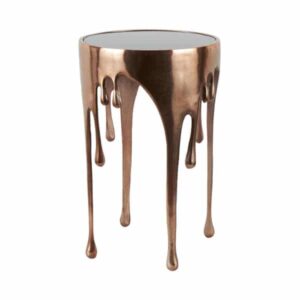 DRIP SIDE TABLE - BRONZE