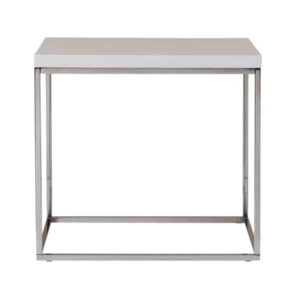 CHICAGO SIDE TABLE - WHITE